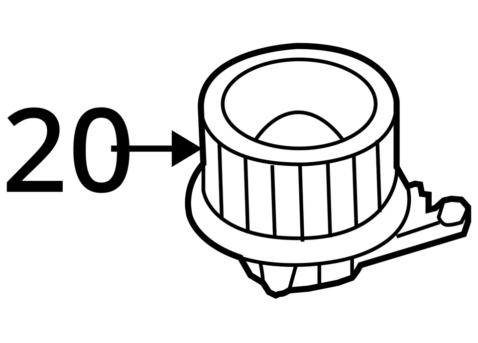 Ford F150 2010 soplador motor fabricante de equipos originales usado 135 k millas - se adapta a Expedition Navigator Foto 4 de 4