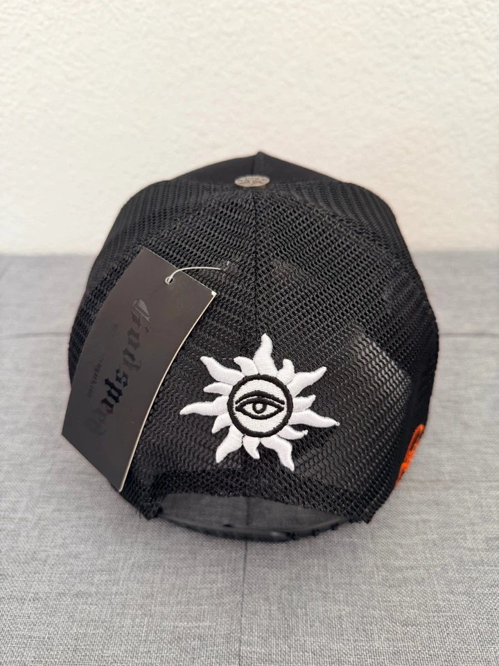 Sombrero negro de malla Godspeed Snapback_ Foto 4 de 4