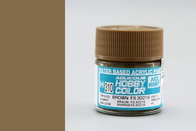 Mr Hobby - Gunze H-310 - Aqueous Hobby (10Ml), Brown FS30219