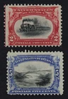 CKStamps: US Stamps Collection Scott#295 Mint LH OG #297 Mint NH OG