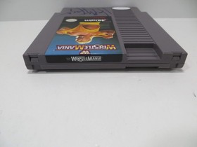 HULK HOGAN SIGNED WWF WrestleMania Nintendo NES CARTRIDGE GAME JSA COA