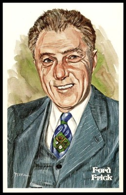 Ford Frick 1980 Perez-Steele Hall of Fame Series 1-15 #117 /10000