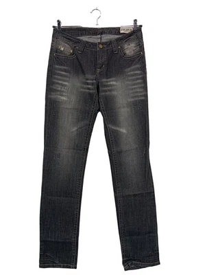 LUXURY Jeans taille basse Dames Jeans T EU 40 noir style décontracté - Photo 1/4