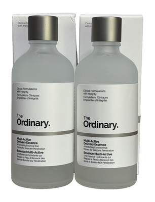 2x  THE ORDINARY MULTI-ACTIVE DELIVERY ESSENCE 3.4oz / 100ml ea NEW IN BOX