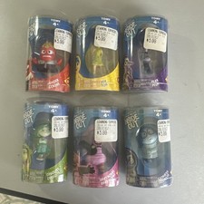 Disney - Inside Out 2 - 6 - Mini Figures - Approx 2.25 Inches High - New