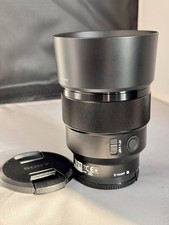 Sony FE SEL85F18 85mm f/1.8 Telephoto Lens - Black