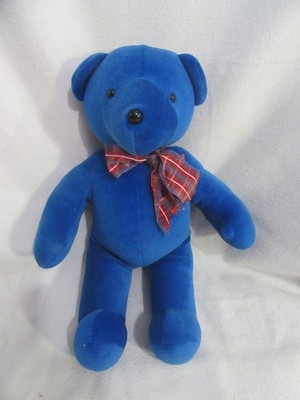North American Bear Company, Baby Bare Bears, 1984 Vintage Blue Bear,  13''