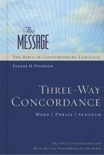The Message Three-Way Concordance : Word / Phrase / Synonym Eugen