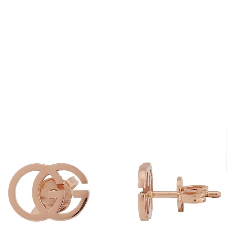 Pendientes GUCCI de oro rosa para correr