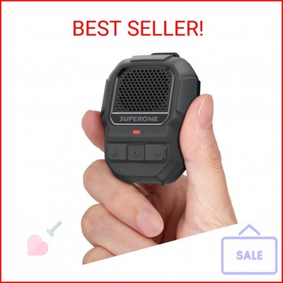 SUPERONE 【2026 Upgrade】 Wearable Bluetooth Speaker Clip On【15H Longer Playtime &