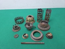 Vintage Brass Oil Lamp Pare Parts Bundle Job Lot