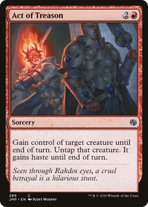 Act of Treason - 289/496 - Common - Jumpstart - Magic: The Gathering