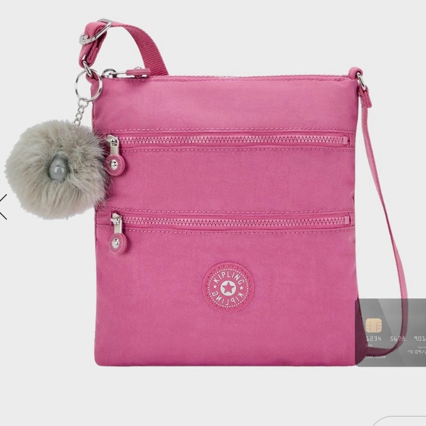 Kipling Women's Keiko Crossbody Bag - Hot Pink | eBay
