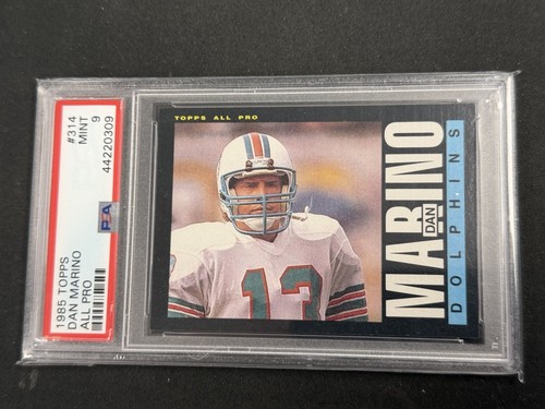 1985 Topps Dan Marino All Pro #314 PSA 9 Dolphins 🔥