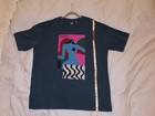 Parra Men's Navy Graphic Print Art Logo Crew Neck Short Sleeve T-Shirt XL