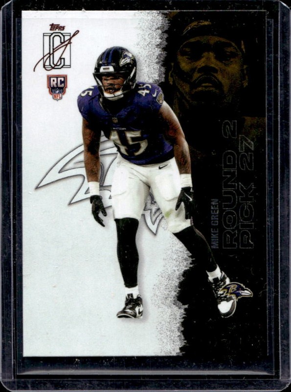 2025 Topps Signature Class Mike Green RC #155 Ravens Rookie