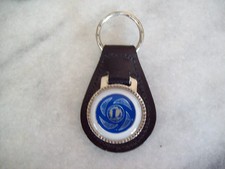 British Leyland  Key Chain ...black Leather