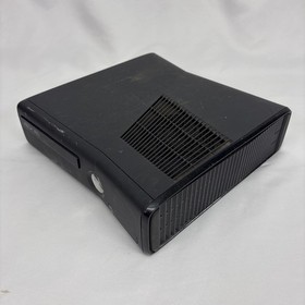 Xbox 360 S Slim Model 1439 Matte Black Console Only Tested  Works No Hard Drive