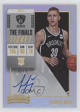 2018-19 Contenders The Finals Ticket 10/49 Dzanan Musa (Dribbling Ball) Auto fm0