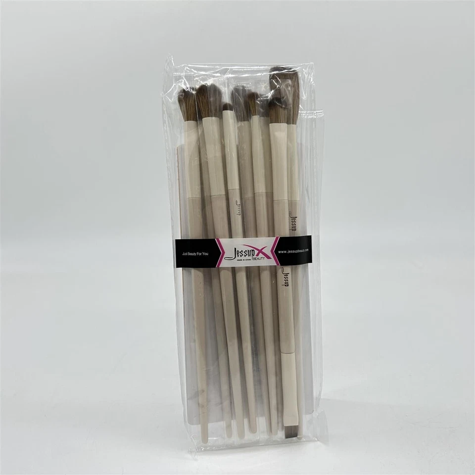 Jessup Augenpinsel, Make-up-Pinsel, professionelles veganes Präzisionspinsel-Set