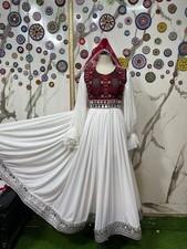 Afghan long kochi nikkah dress for women.Afghan party and wedding dress