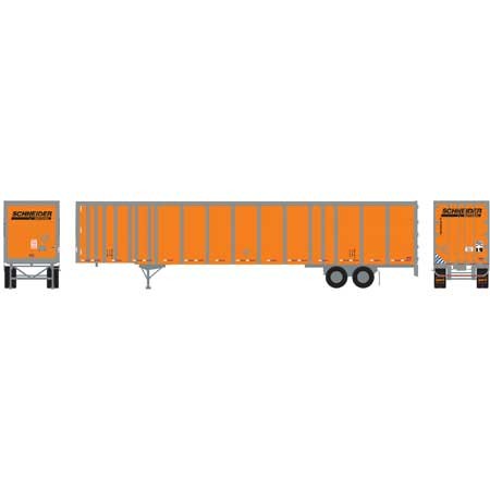 Remolque Athearn 72609 HO Schneider RTR 53' placa Wabash #F45574 | Condition: New