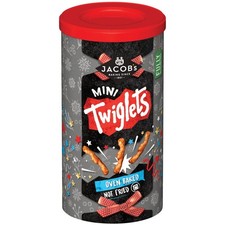 Jacobs Mini Twiglets Tub Totally Original Snacks Sharing Tub Ideal Xmas Gift Tub