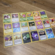 Old Pokemon Cards 1999-2000 Wizard of the coast Card Lot