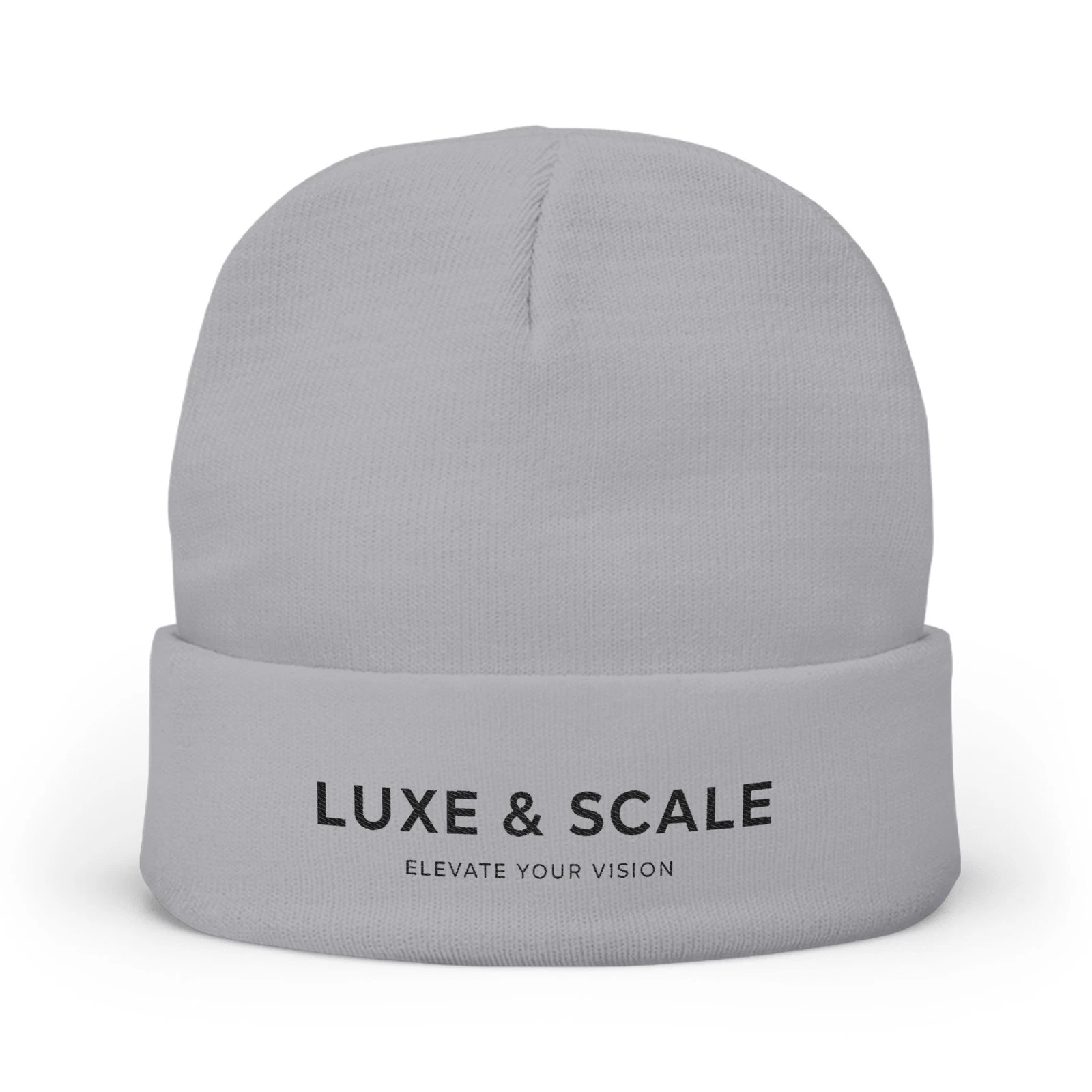 Embroidered Knit Beanie - Luxe & Scale, Cozy Winter Hat, Stylish Gift, [...]