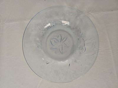 Vintage KIG Indonesia Ice Blue desert/ fruit/salad plates.
