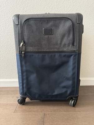 Tumi Alpha 2 Gray/Blue Short Trip 26in 4-Wheel Spinner Expandable Luggage 22064