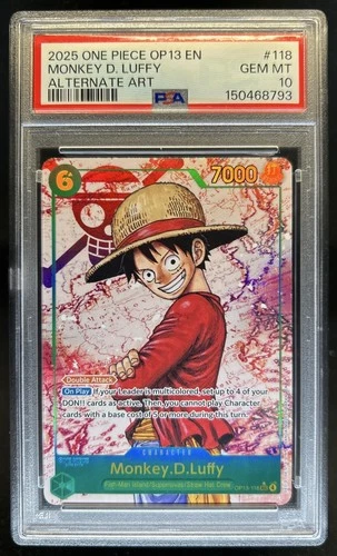 Luffy 2025 Luffy #OP13-118 Alt Art