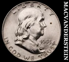 1953-D Silver Franklin Half Dollar - FBL - Choice Gem Brilliant Unc+++  #G8424