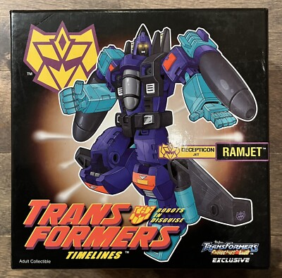 Collector Club Transformer G2 RAMJET Timeline TFSS Botcon 2011