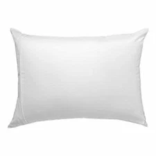 Glow Satin Aloe Infused Satin Zippered Pillowcase Protector - White - New!!