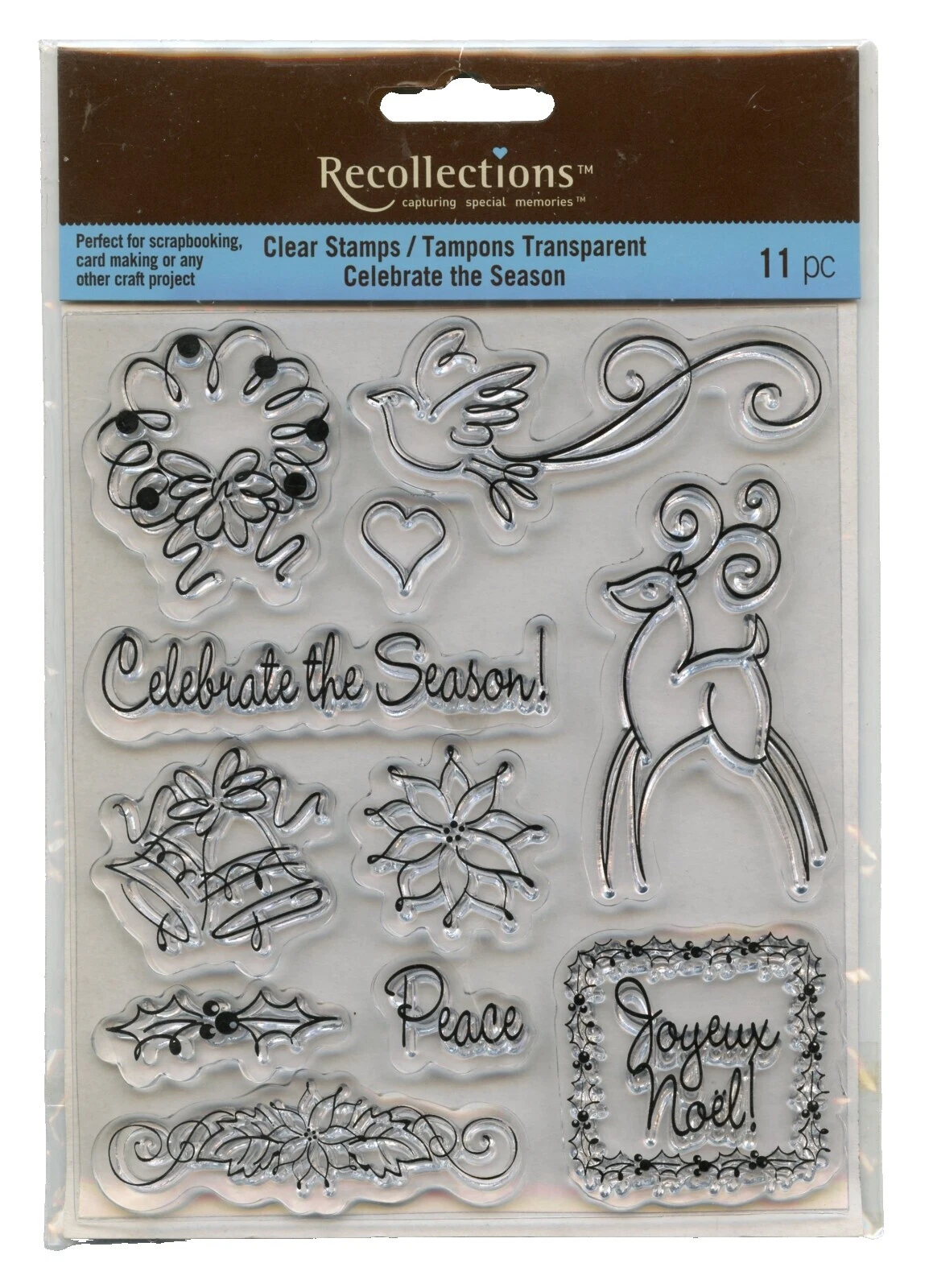 Selos de artesanato Recollections Acrílico Feriados