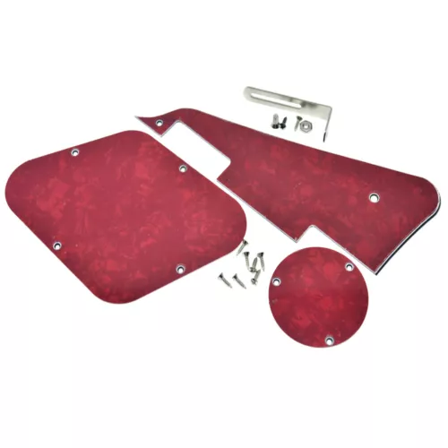 Guitar Pickguard Back Plate Switch Plate w/ Steel Bracket for USA Gibson LesPaul