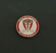 WITTON ALBION FOOTBALL CLUB BUTTERFLY PIN BADGE