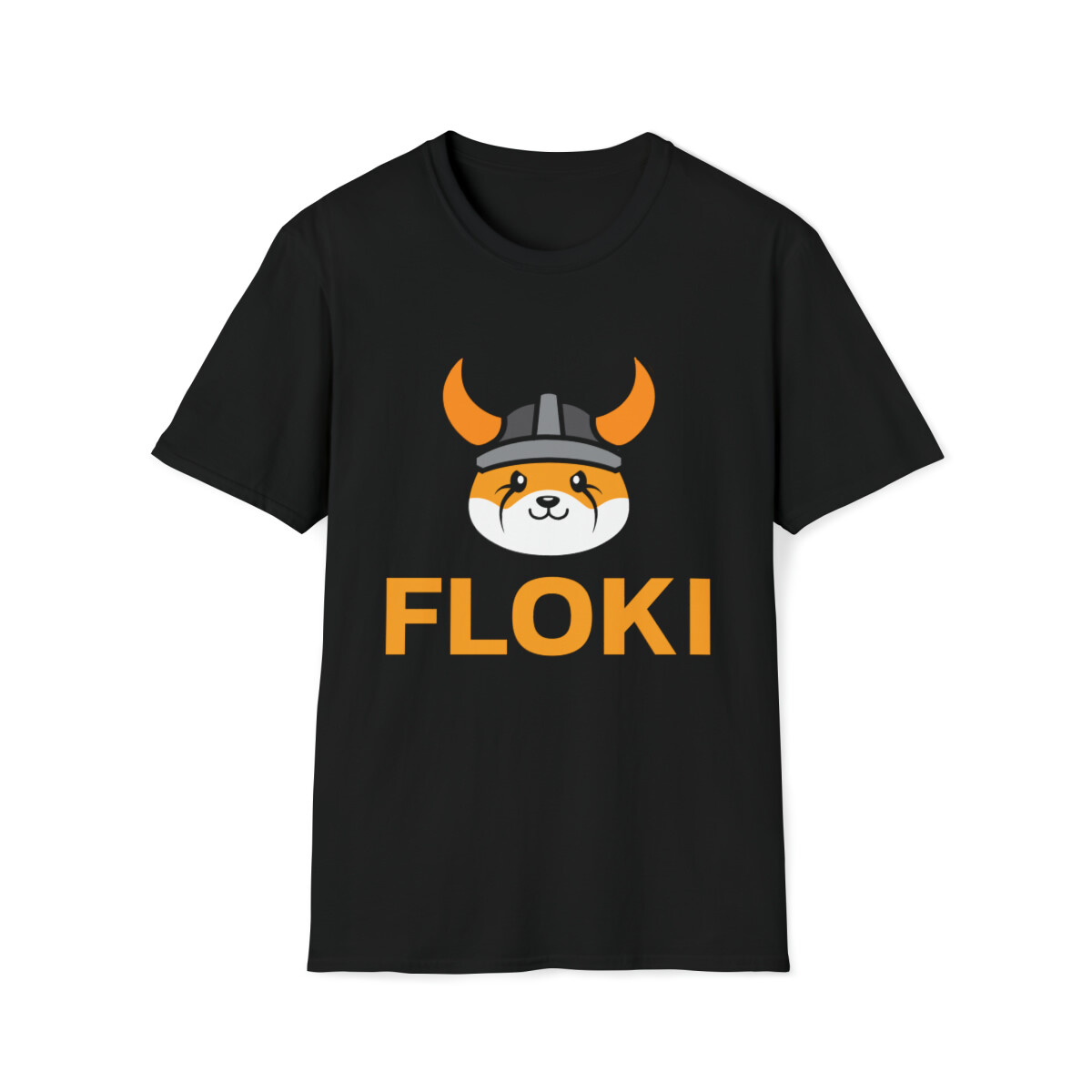 Floki Inu Memecoin Crewneck T-Shirt | Crypto
