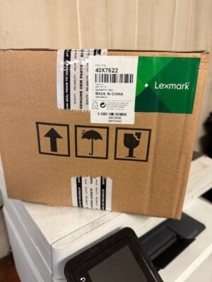 Genuine Sealed Lexmark 40X7622 Fuser Unit CS410 CS510 CS310.  SEALED BOX