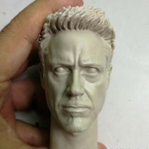 tony stark head sculpt