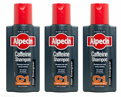 Alpecin Caffeine Shampoo 250ml x 3 (Total 750ml)
