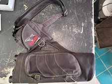 Aurora Shark Side Quiver Belt Strap Zippered Compartments