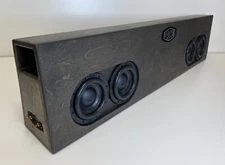 Gately Audio - GM CREWCAB 1999-2007 4x 6.5" SUBWOOFER ENCLOSURE BEHIND BACK SEAT