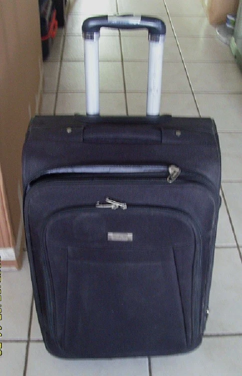 Grande Valise de Voyage (soute avion) en Tissu - Photo 2/4