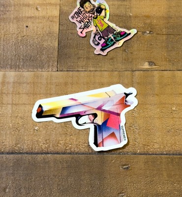 Supreme Mendini Gun Sticker (SS16)
