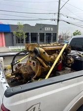 Caterpillar cat 3126 420 HP Marine Diesel Engine Twin Disc 2-1 Ratio Gear