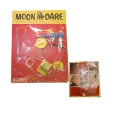 Moon McDare Accessory Pack on Card by Gilbert 1965 catalog