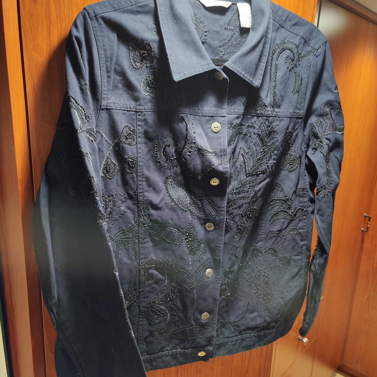 Laura ashley top black jacket