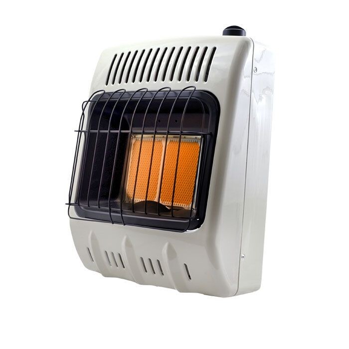 Mr. Heater Vent Free Radiant Natural Gas Heater 10,000 BTU, White - F299811
